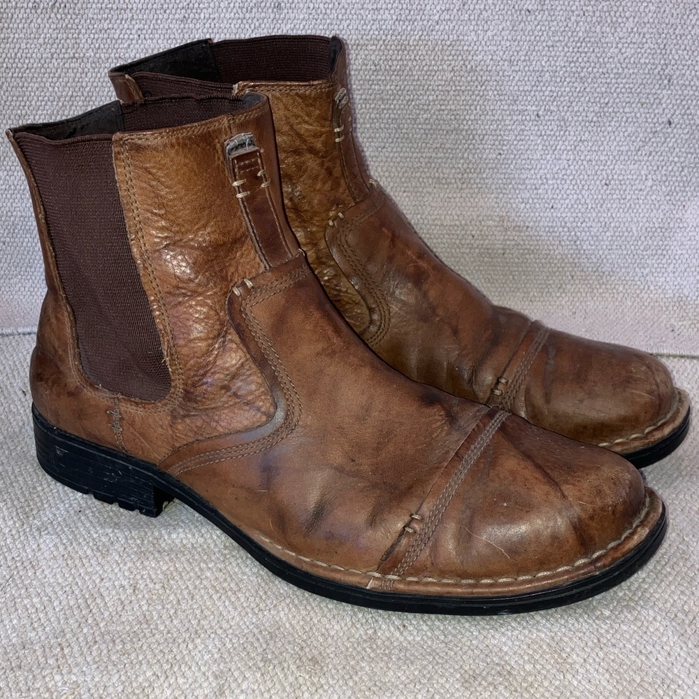 Rockport Men's size 11W Brown Leather Boots